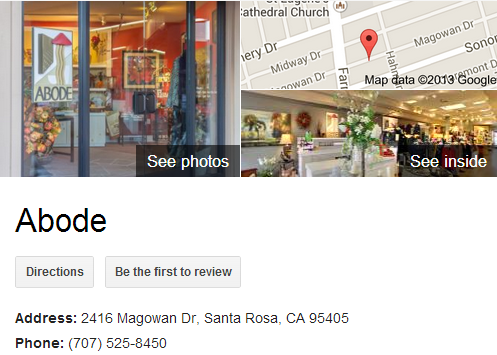 Google Business View for a Gift Shop. Look Inside!