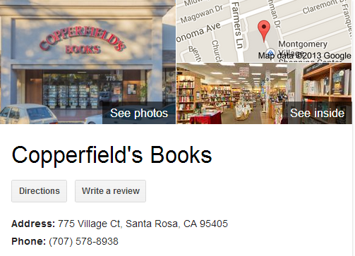 Google Business View for a Book Store. Look Inside!