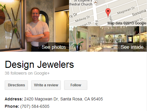 Google Business View for a Jewelry Store. Look Inside!