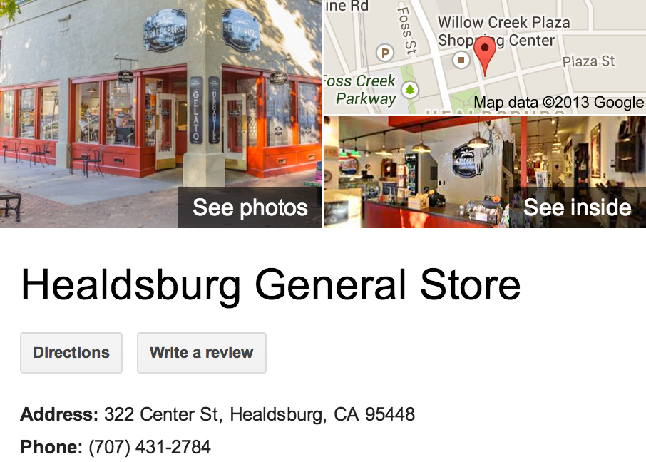 Healdsburg General Store