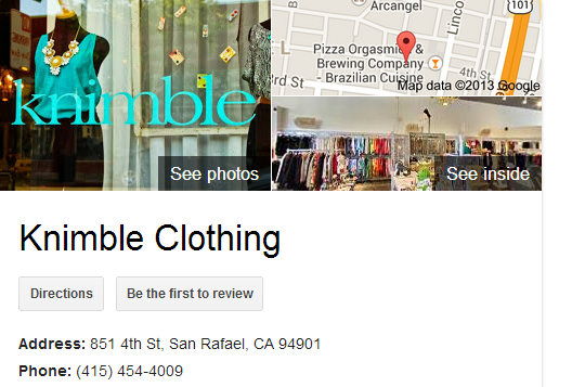 Google Business View for a Clothing Store. Look Inside!