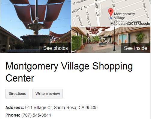 Google Business View for a Shopping Center. Look Inside!