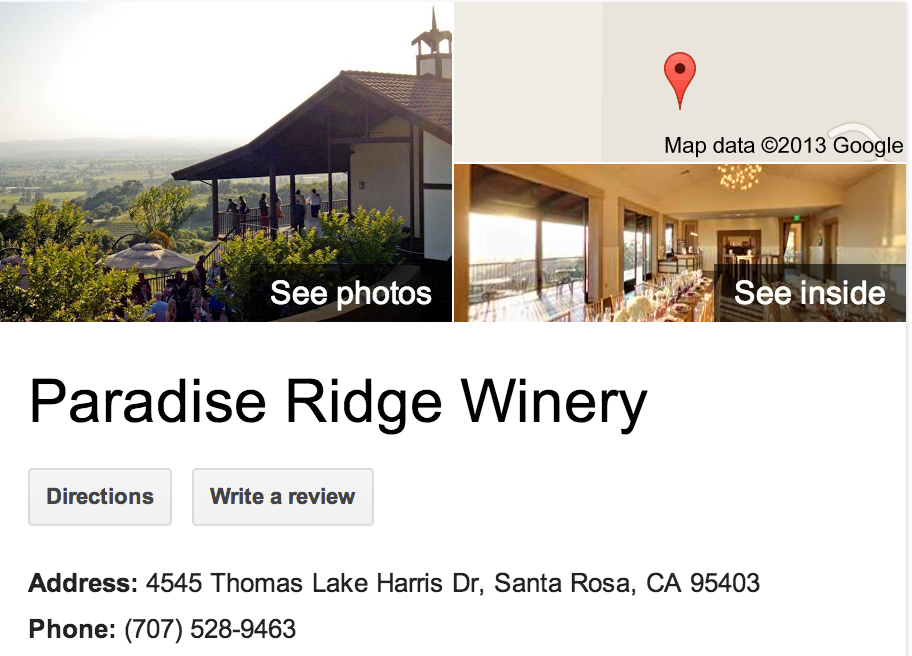 Paradise Ridge Winery