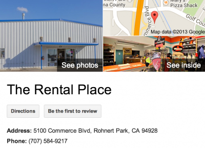 The Rental Place