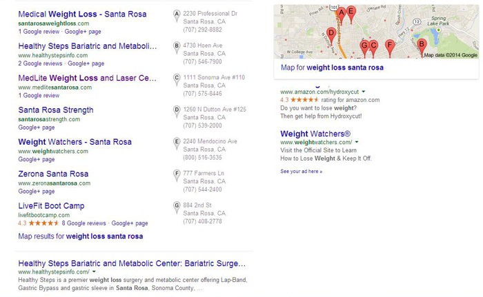 Google Places Listings