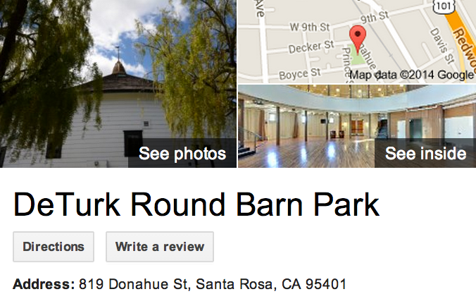 Google Business View for a Park.  Look Inside!