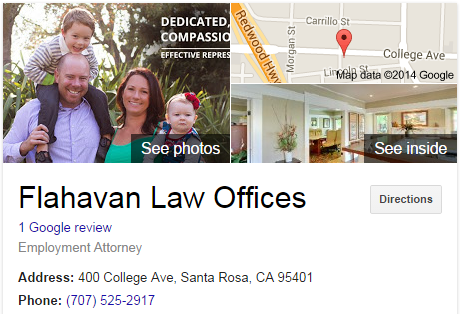 Google Business View for an Employment Attorney. Look Inside!