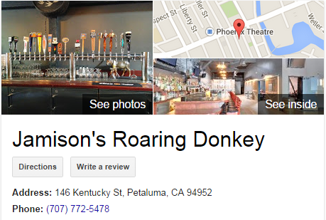 Google Business View for a Bar. Look Inside!