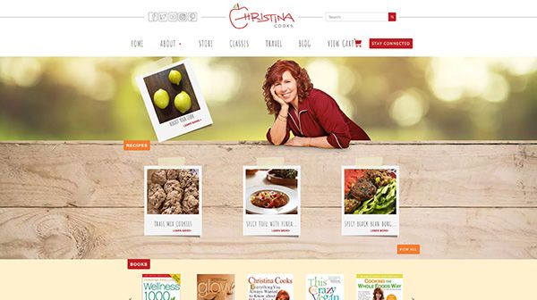 Christina Cooks Website