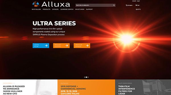 Alluxa Website